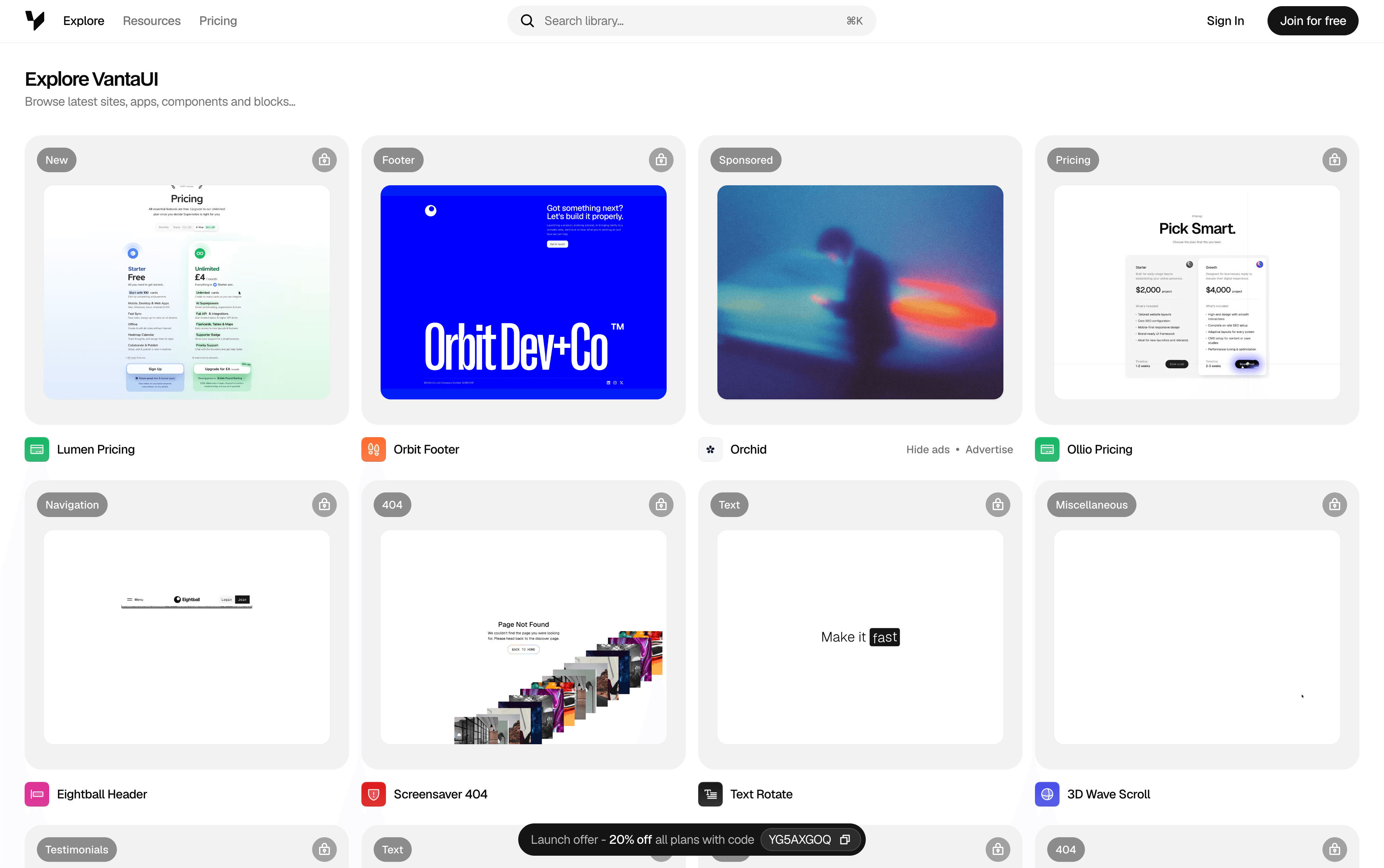 Explore feels faster from the first click preview